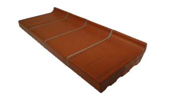 Wienerberger Licht bruin 16,0 x 10,5 x 3,0 cm (2 cm klikhoogte) Groef