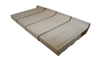 Wienerberger Platina grijs 21,5 x 10,5 x 3,0 cm (2 cm klikhoogte) Groef
