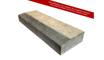 Belgisch arduin geschuurd spekband 140 x 40 / 45